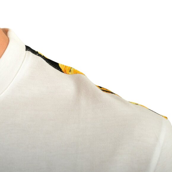 Versace Men's Barocco Pride Print Multi-Color Short Sleeve T-Shirt US 4XL IT 60 - Picture 4 of 6